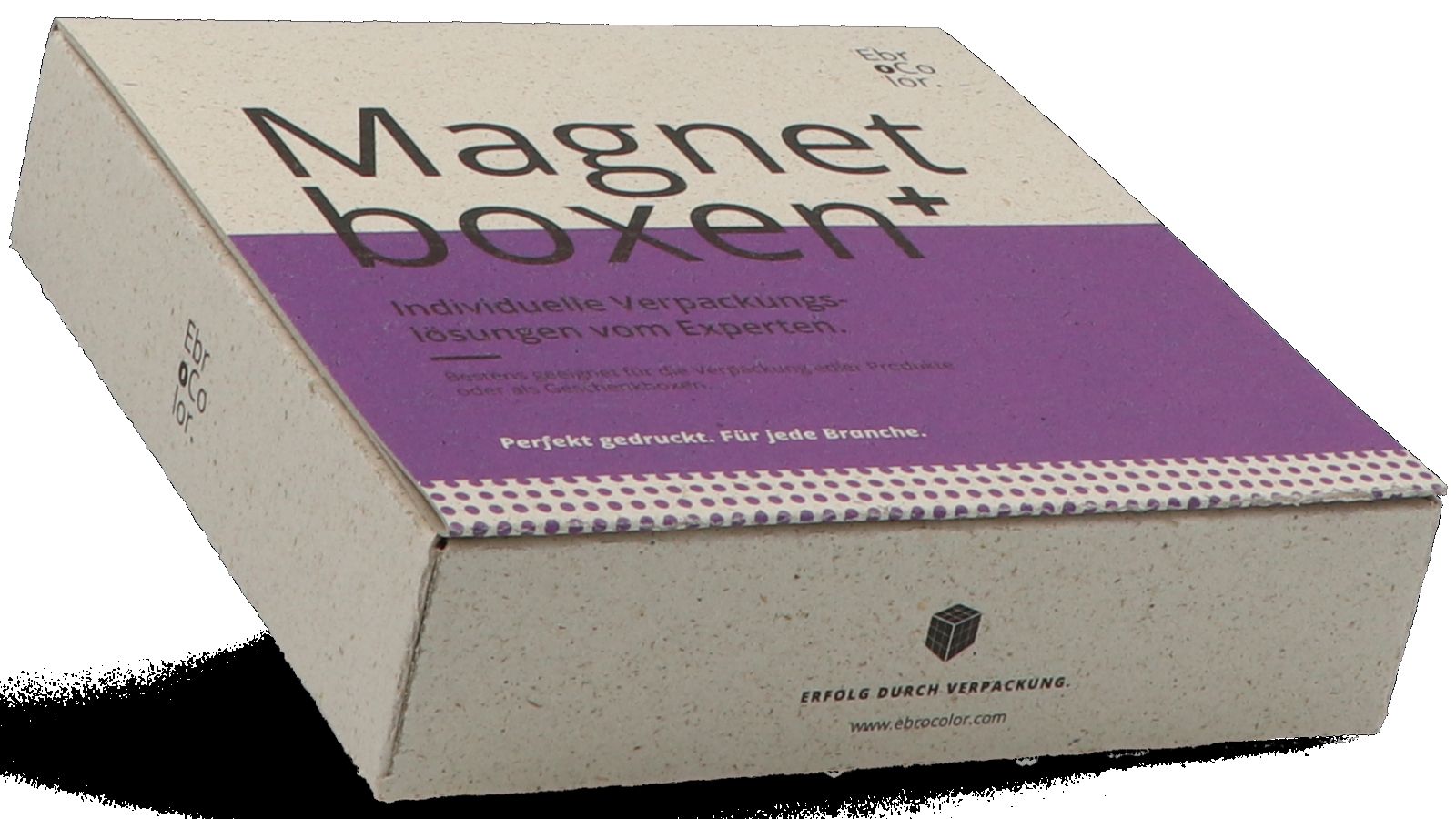 Grass cardboard magnetic box