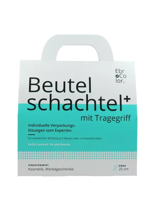 Beutelschachteln mit Tragegriff