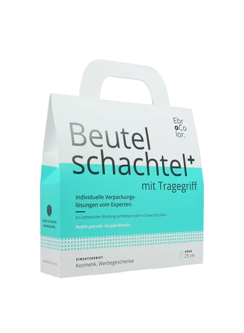 Beutelschachteln mit Tragegriff