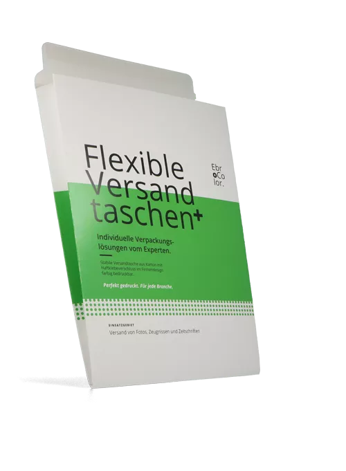 Flexible Versandtaschen mit Seitenfalte