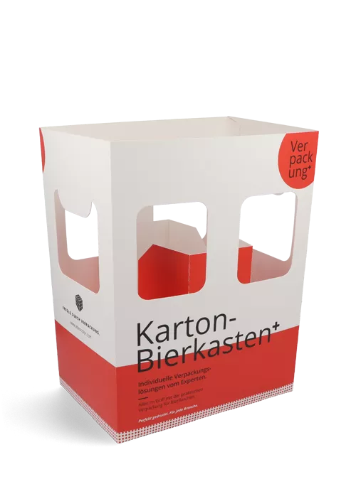Karton-Bierkasten
