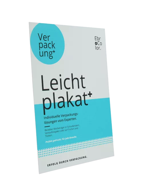 Leichtplakate