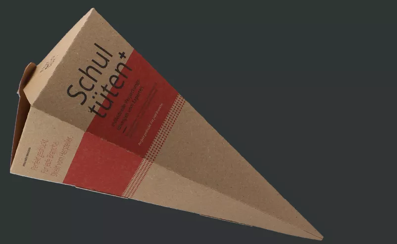 Recyclingkarton braun