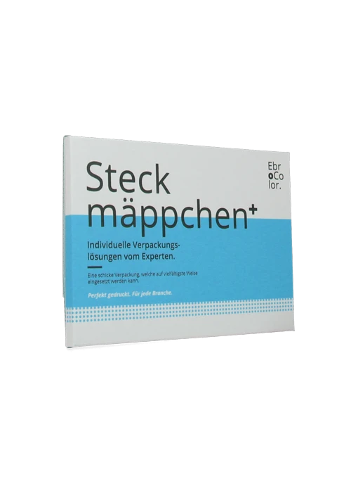 Steckmäppchen mit Volumen