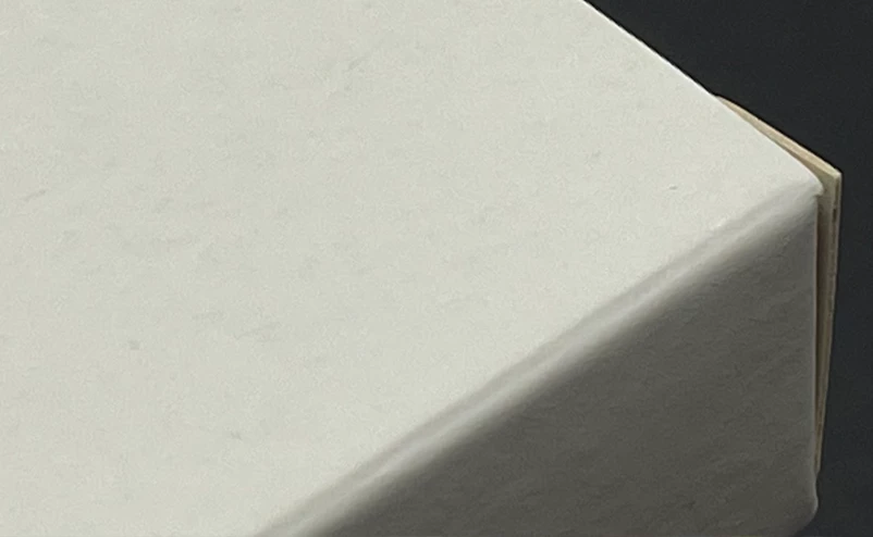White cardboard