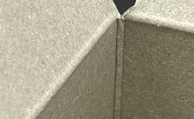 White cardboard recycling