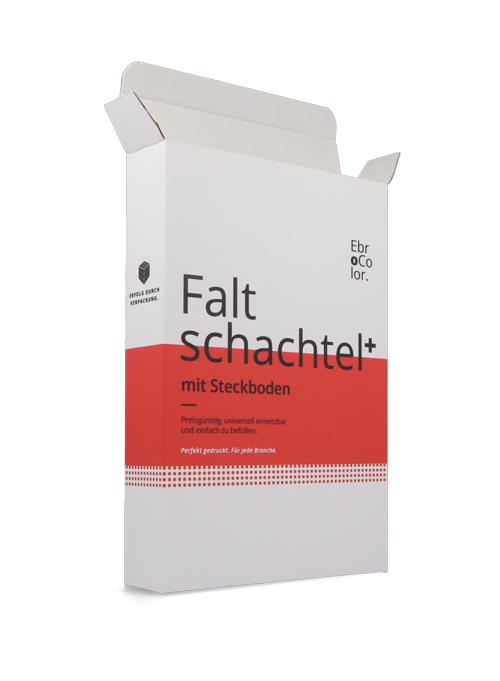 Folding boxes with tuck-in bottom