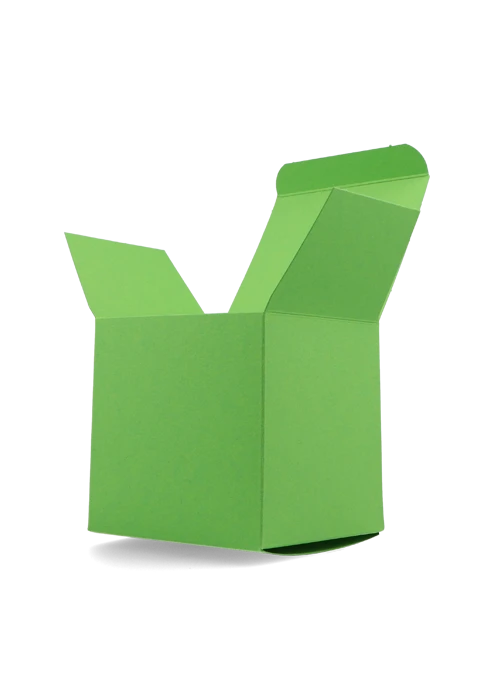 Folding boxes with offset insertion flaps