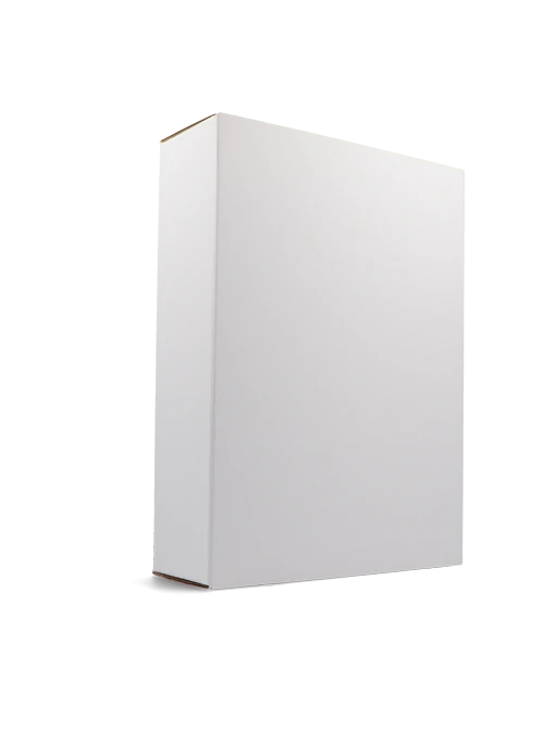 Slipcase with opposing lid flaps