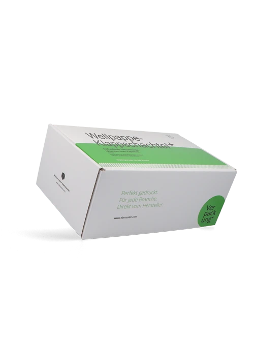 Corrugated cardboard folding box