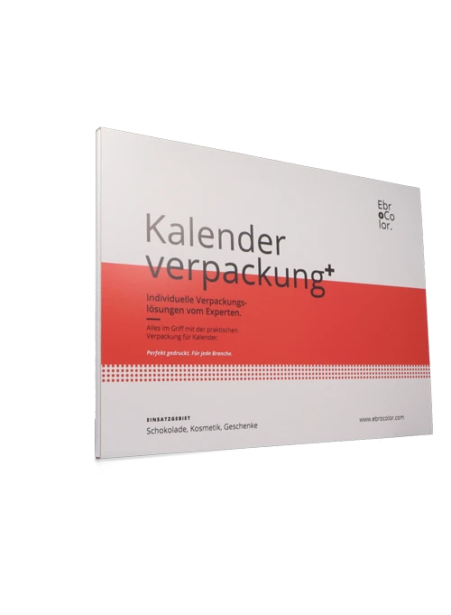 Emballage du calendrier