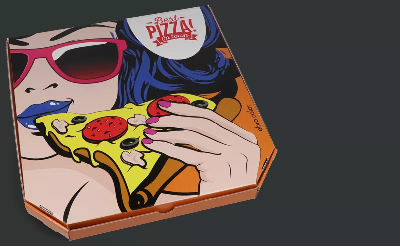 Kraftliner blanc 200 g/m² contrecollé sur une cannelure E brune FOOD